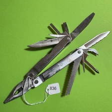 Leatherman Super Tool Plier Multi Tool Pocket Knife Stainless EDC #852