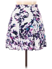 Olive and Oak Women Purple Casual Skirt L