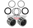 <!--F#f_0-->Holden FRONT Disc Brake Caliper Seal + Piston Kit x2 HQ HJ HX HZ PBR CAST IRON<!--F/-->