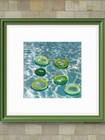 First In Line To Lazy River Contemporary Original Acrylic 12x12 Painting Signed — photo 6