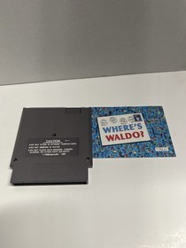 Where&rsquo;s Waldo NES With Manual Tested Working