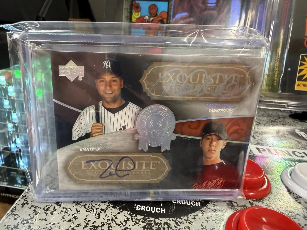 Upper Deck Tim Lincecum Baseball Rookie Original Sports Trading