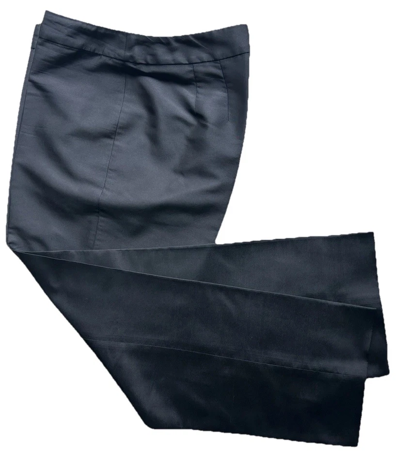 Pantalones cortos al tobillo de seda Ann Taylor 8P