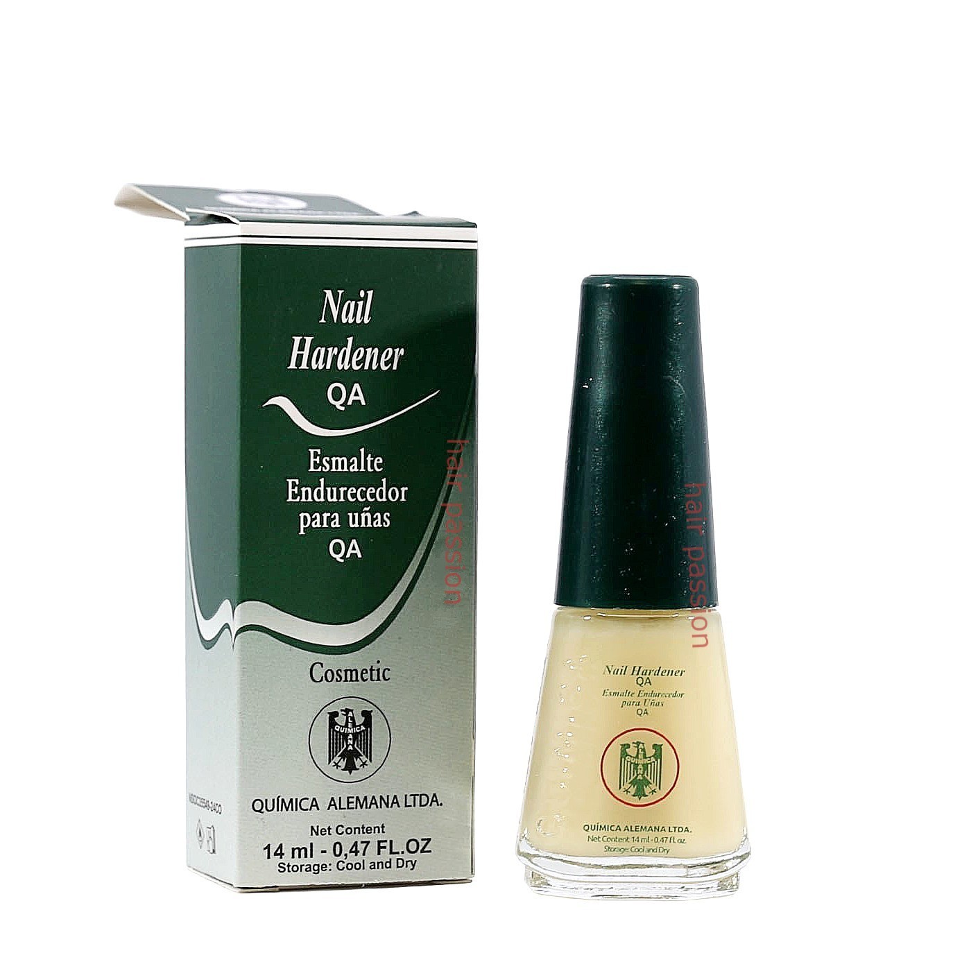 Quimica Alemana Nail Hardener 0.47 Oz  QA - formaldehyde fre