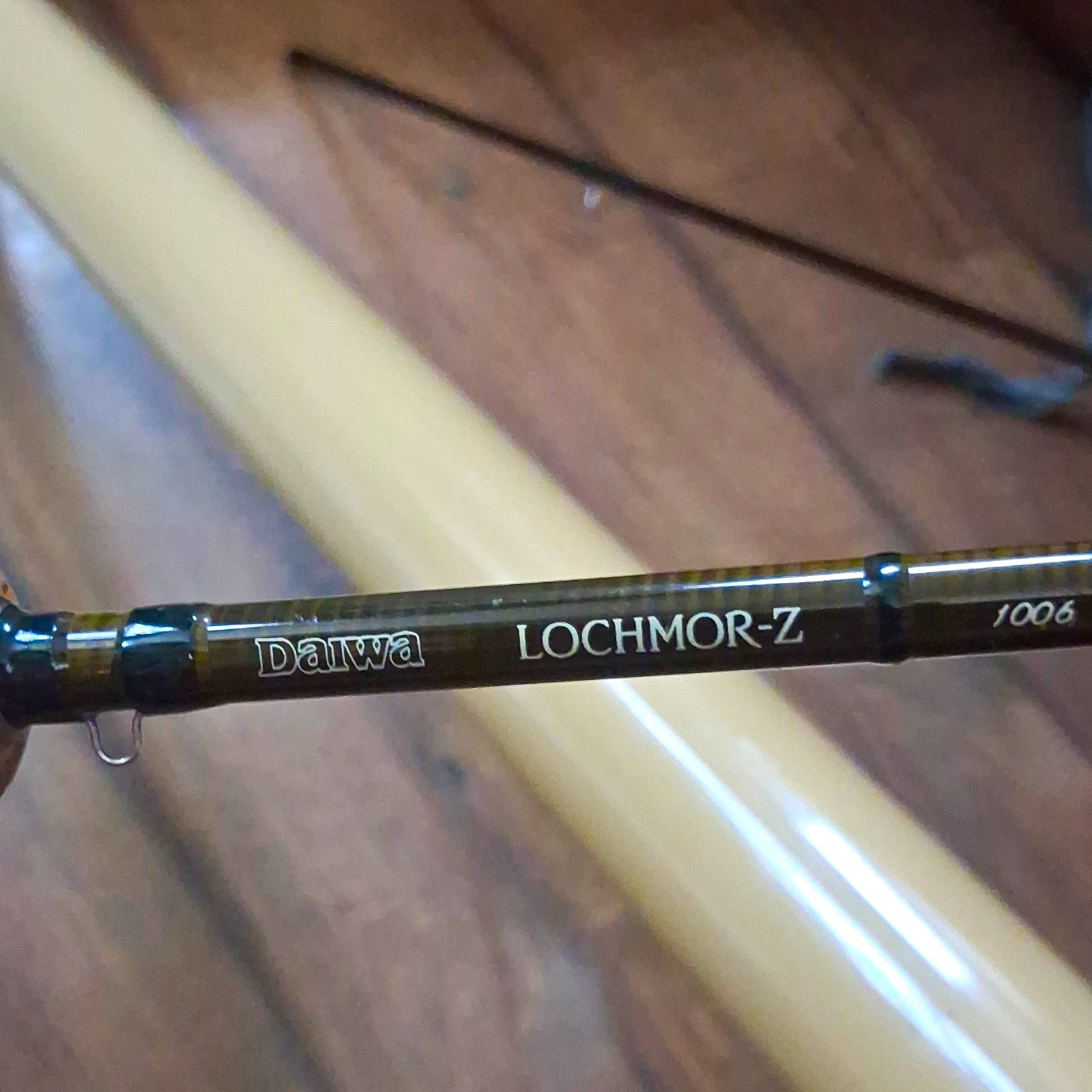 Daiwa Lochmor-Z 1006 10ft 6in 2pc Fly Rod with Tube & Bag Salmon/Trout