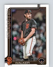 2025 Topps Update #US179 Ryan Walker San Francisco Giants Baseball Card