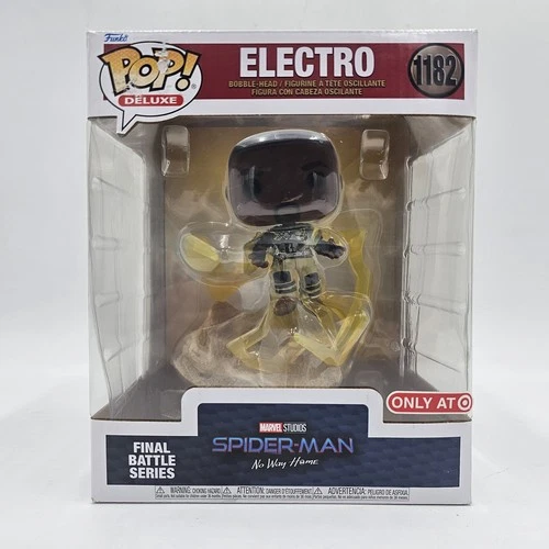 Funko Pop Deluxe Electro 1182 Target Exclusive | Spider-Man Final Battle NIB