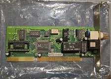 E-LAN-2000 ISA network card (RTL8009, BNC, Coax, RJ45, 1997)