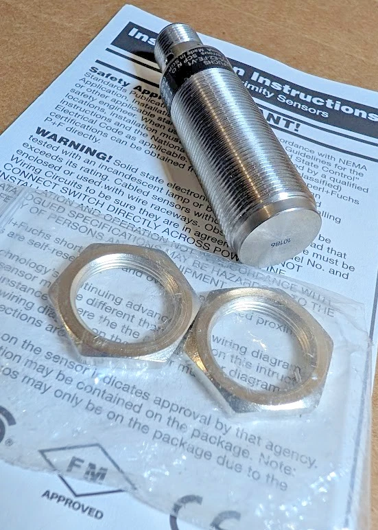 Pepperl+Fuchs NMB5-18GM65-E2-NFE-V1 Inductive Proximity Sensor, M18, 908443(New) - Image 4 of 4