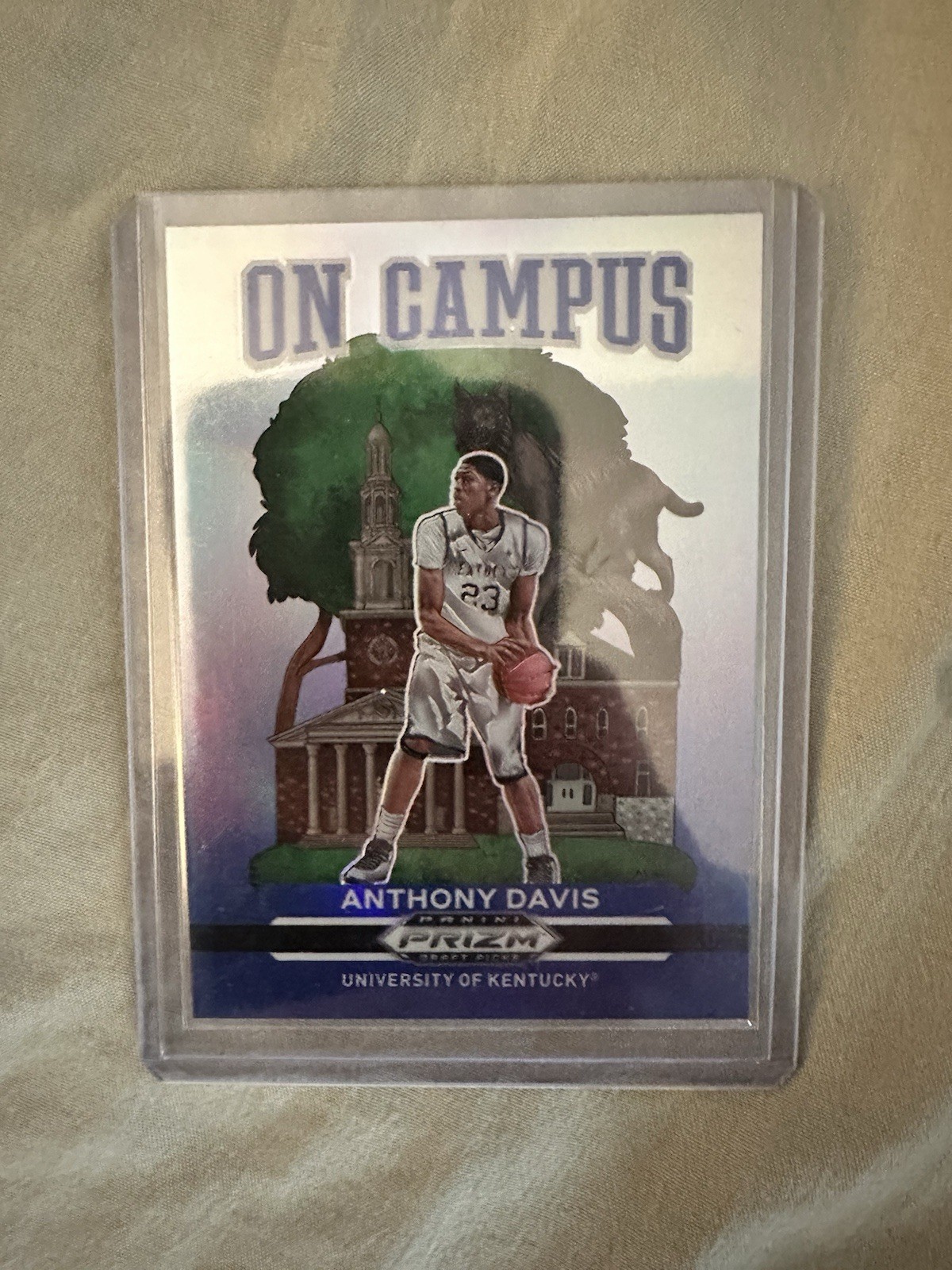 2021-22 Panini Prizm Draft Picks - On Campus Anthony Davis #16