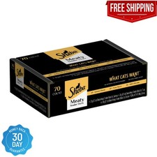 Sheba Meaty Tender Sticks with Chicken, Tuna Flavor, or Salmon Flavor Cat Treats