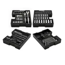 Mechanics Tool Set with Build-Out Storage Trays (270-Piece)