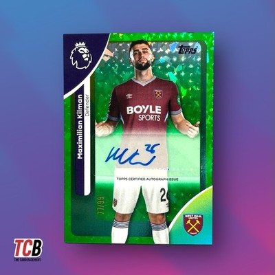Topps Premier League 2026 - Maximilian Kilman Green Diamond Autograph /99