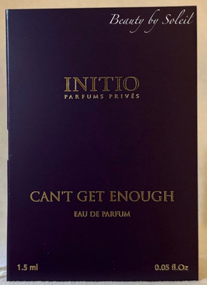 Initio Parfums Can t Get Enough EDP Sample Spray .05oz, 1.5ml