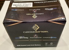 Chrome Battery 12V 12.5AH SLA Battery AGM Sealed Battery