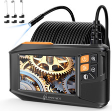 Endoskopkamera Mit Licht 10M, Ennovor 1080P HD Digital Endoscope Mit 4.3-Zoll-Ip