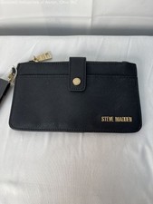 NWT Black Steve Madden Wristlet