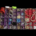 50+ Pieces Costume Jewelry Mixed Lot Vtg to Now All Wearable Many From The 80’s