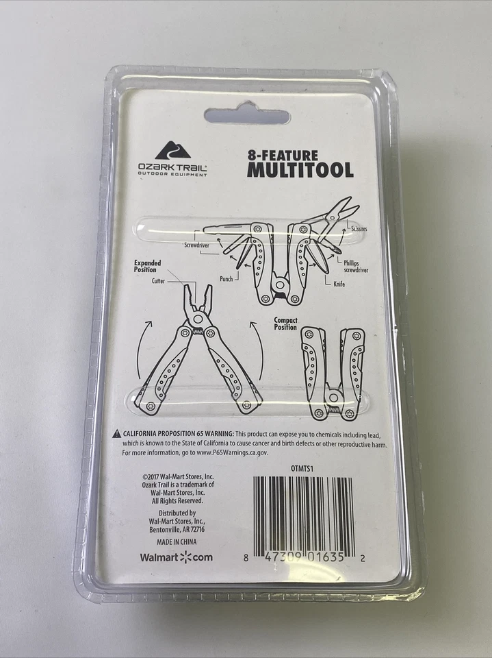 Сумка Ozark Trail Small Multi Too Perfect For EDC & Bug Out 8 функций мультиинструмент - Изображение 2 из 4