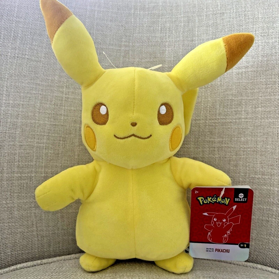 Peluche Pokemon Select 8" **Tú eliges** Pikachu, Charmander, Squirtle, Bulbasaur Foto 2 de 4