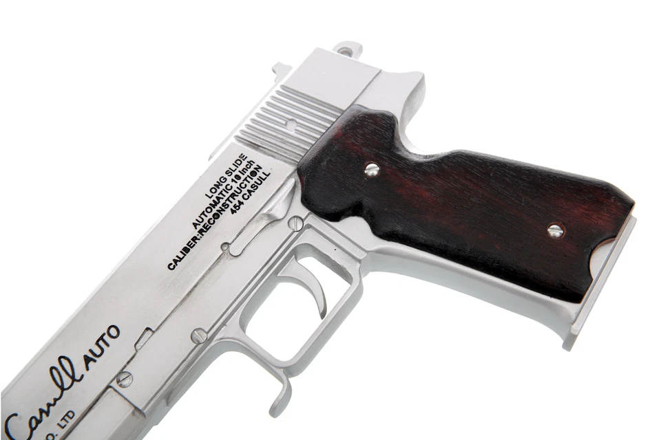 Pistola de combate semiautomática Casull .454 brazo juguete Alucar cosplay fiesta de Halloween Foto 3 de 4