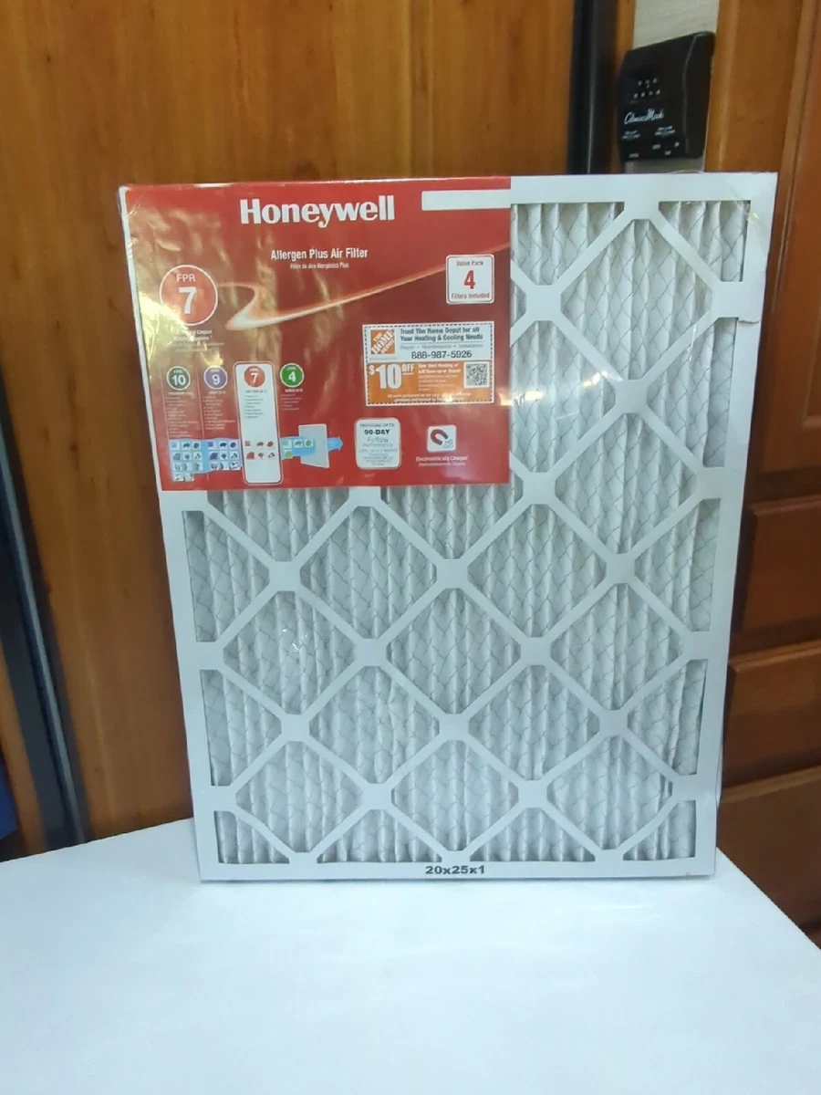 Honeywell allergen plus air on sale filter 20x25x1