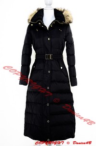 michael kors hooded maxi puffer coat