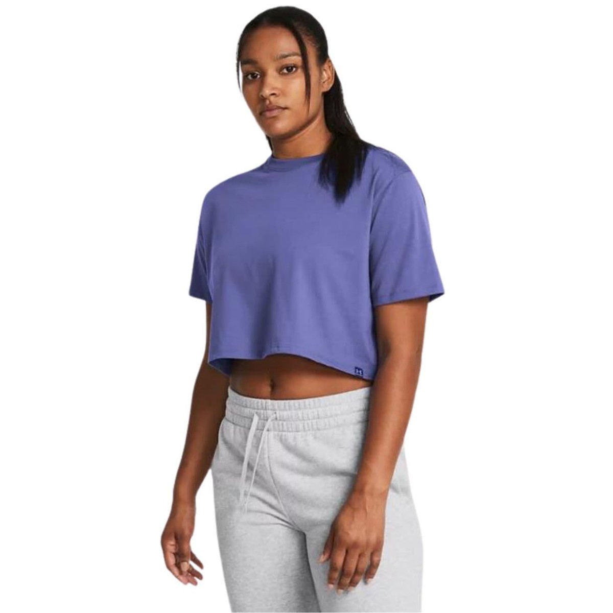Under Armour Campus Boxy Crop SS Women's Shirt, Starlight