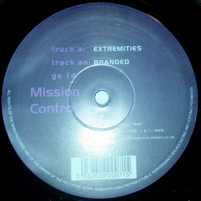 Mission Control - Extremities / Branded (12'') (Near Mint (NM or M-)) - 270959640