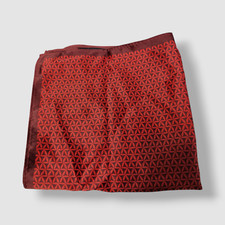 Alfani Men's Red Geometric Print Pocket Square