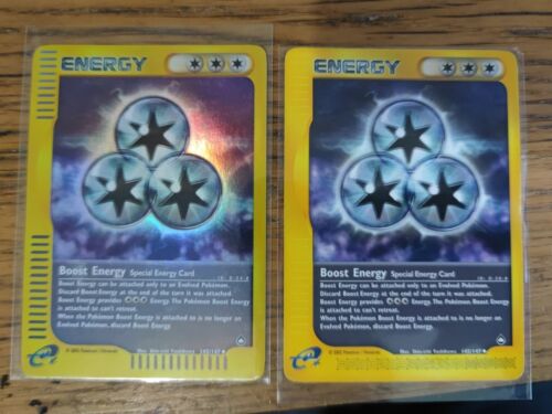 Boost Energy 145/147 Normal And Reverse Holo NM Condition - Picture 1 of 2