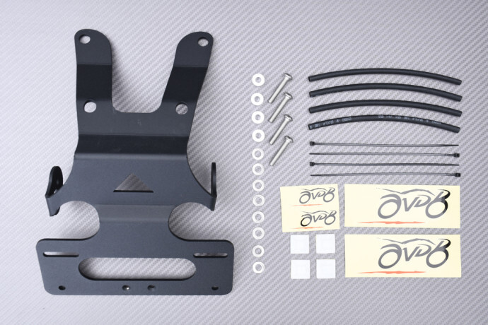 Support de plaque d'immatriculation KTM 790 inclinaison réglable anti-vibration tout-terrain