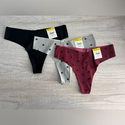 Jenni Women s Thong Panties - Size Medium