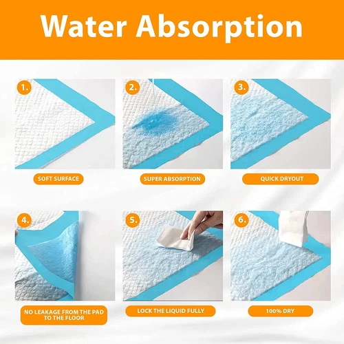 50-200X Large HeavyDuty Puppy Pet Training Wee Pee Toilet Pads Floor Mat Dog Cat - Picture 3 of 26
