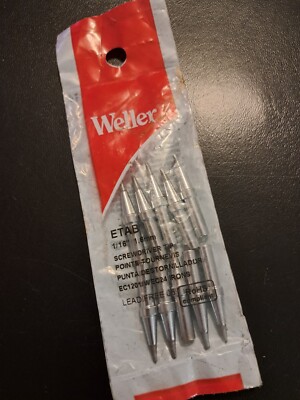 10 Pack Weller ETAB Soldering Tip Screwdriver Tip 1.6mm