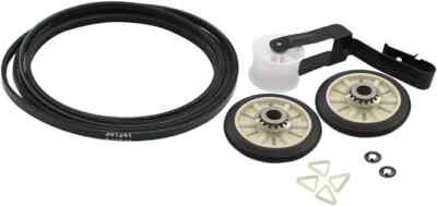 Maytag MGDC465HW1 Genuine Dryer Rollers Belt Pulley Kit