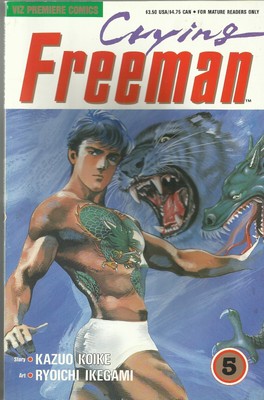 Crying freeman #5 comic book