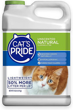 Cat'S Pride Lightweight Clumping Litter: Natural - Powerful Odor Control - Unsce