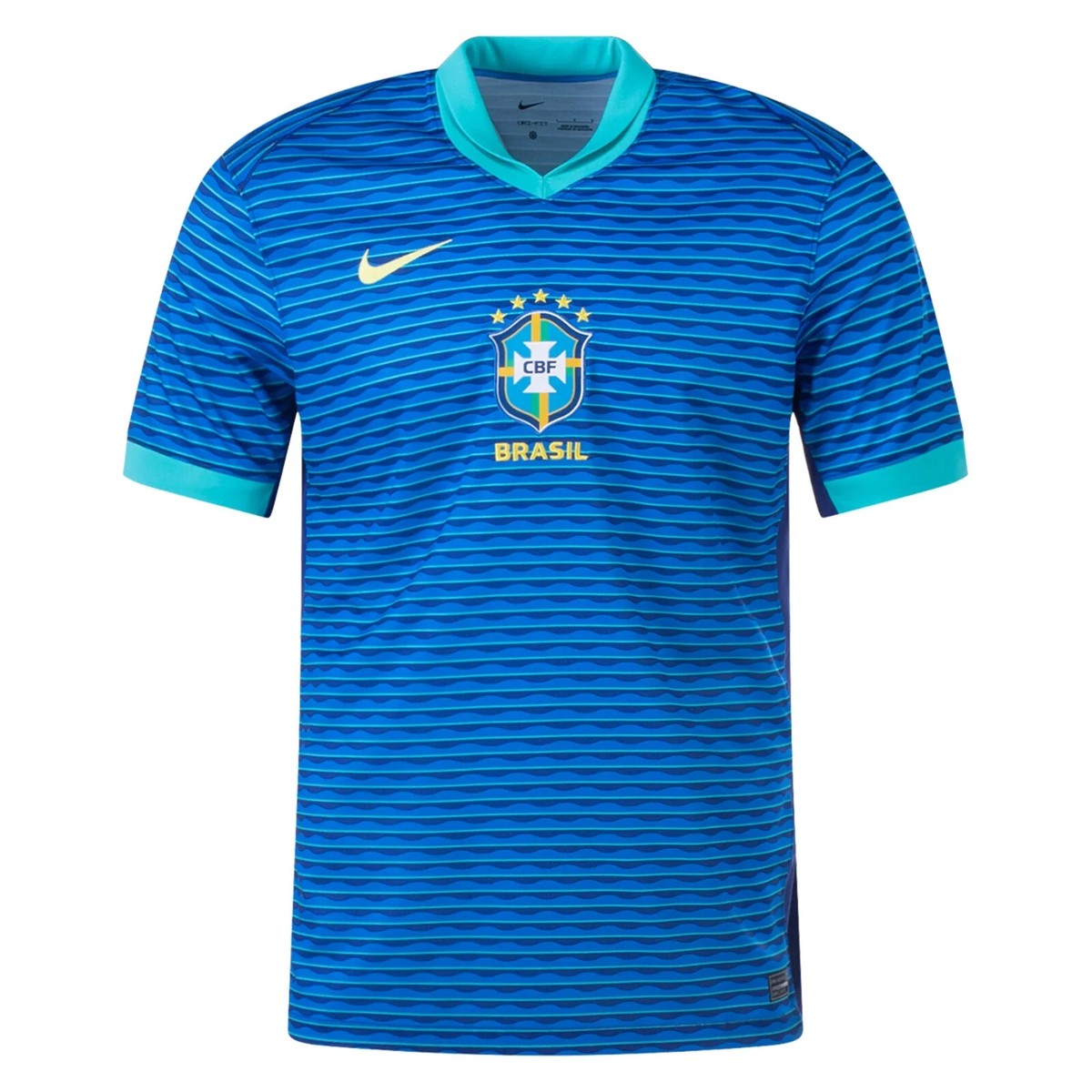 L Slim Fit Jersey National Team Brazil Away 24 - Nike - Logo