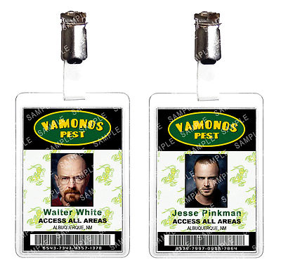 Breaking Bad Vamonos Schädling Ausweis Abzeichen Figuren Cosplay Requisite Kostüm Halloween