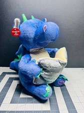 Cuddle Barn Dalton 12 Talking/Storytelling Purple Dragon Light Up Plush Toy