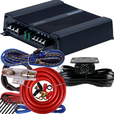 Memphis Audio SE2000.1V2 Street Edge 2000W Max 1 Ohm Monoblock + AMP KIT