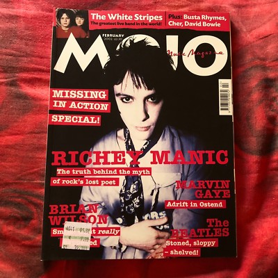 MOJO Magazin UK # 99 MANICS STREET PREACHERS White Stripes Beatles M. GAYE