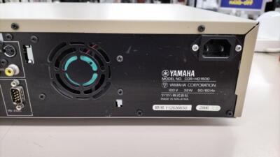 Yamaha CDR-HD1500 Natural Sound HDD/CD Recorder Used w/Accessories