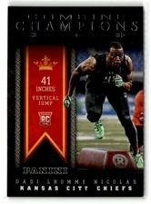 Dadi Lhomme Nicolas Kansas City Chiefs 2016 Panini Combine Champions #19