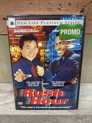 Rush Hour (DVD, 1999, Platinum Series Promo Jackie Chan Chris Tucker
