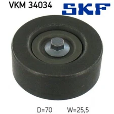 Idler/guide pulley, V-ribbed belt SKF VKM34034