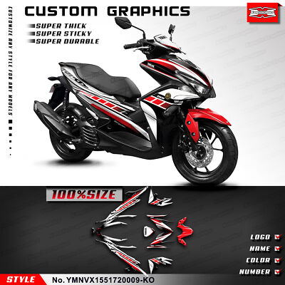 Motorbike Full Decal Graphics Kit for Yamaha AEROX NVX 155 NVX155 2017-2020