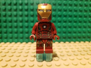 lego mark minifigure armor heroes marvel iron super man