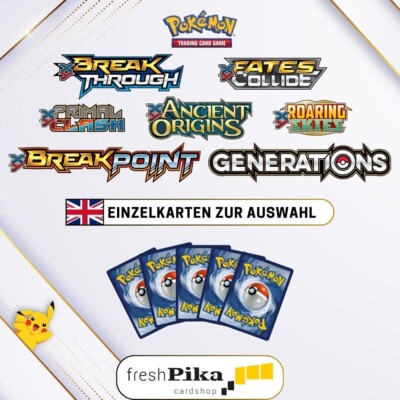 Pokemon - XY Sets - English   Einzelkarten zur Auswahl
